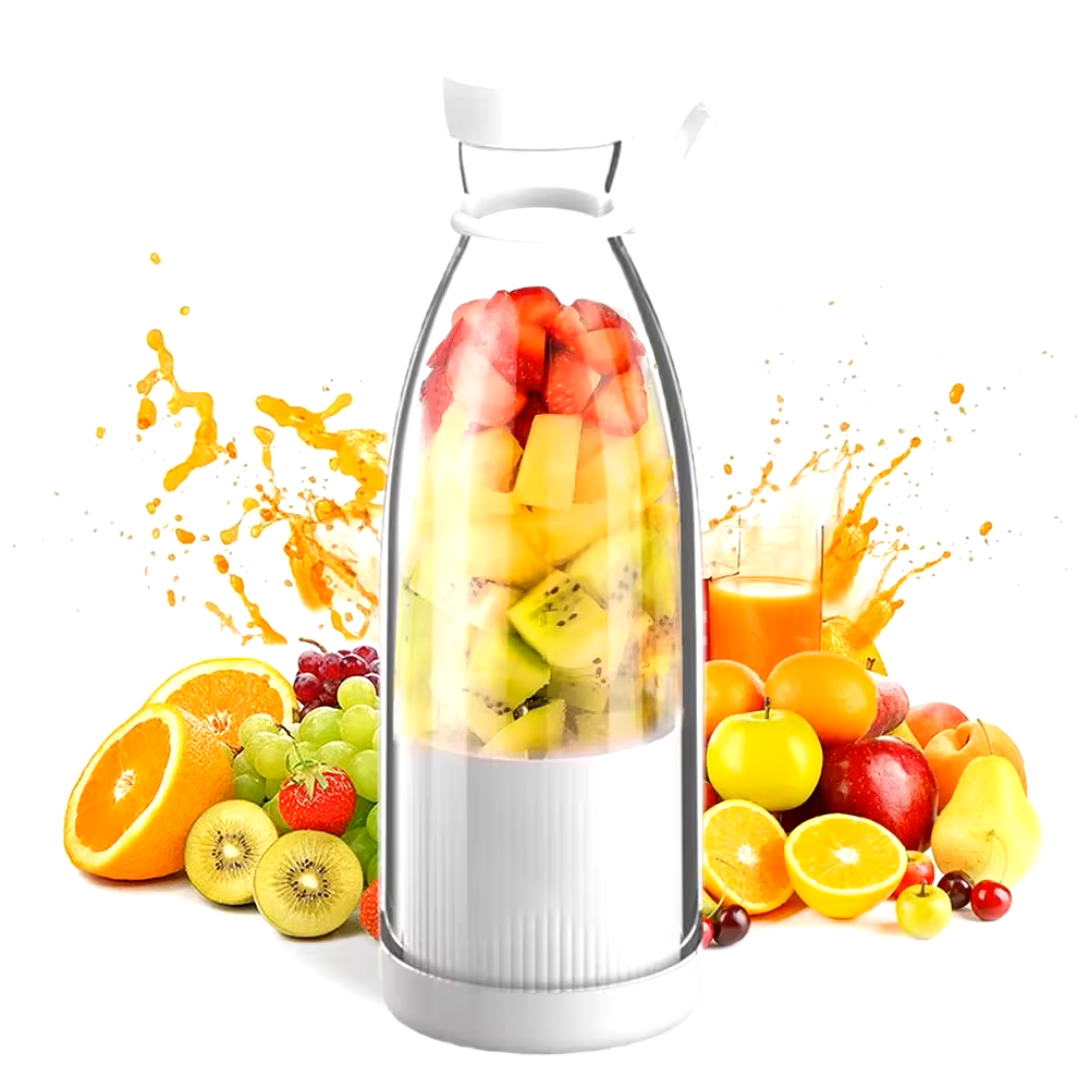 Portable Rechargeable Blender Bottle – USB Juicer Cup for Smoothies, Shakes, and Fresh jucies