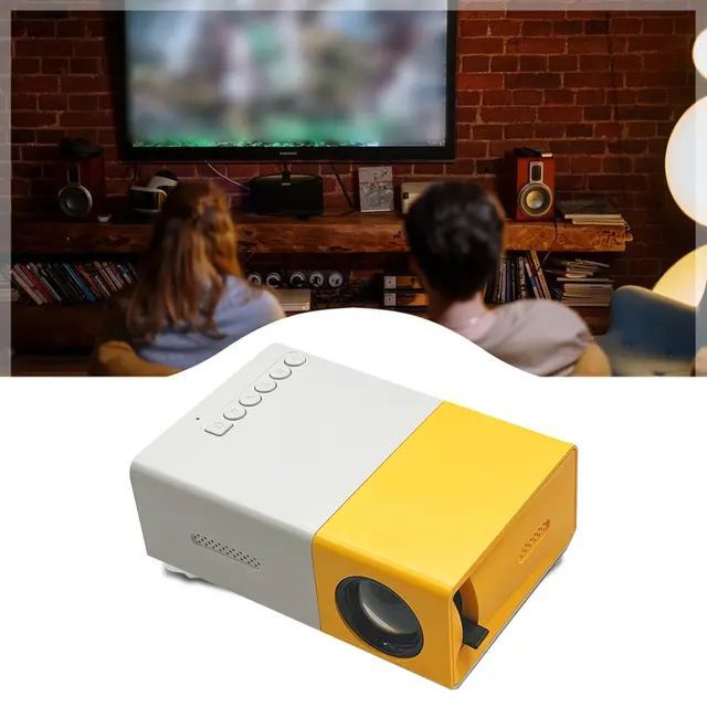 Portable LED Mini Projector with HDMI & USB Ports | Compact Home Theater