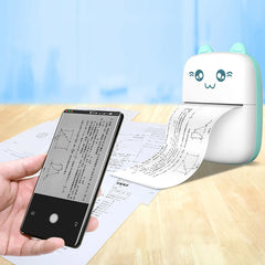 Pocket Inkless Mini Printer - Thermal Portable Bluetooth Wireless Mini Printer