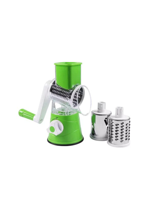 Manual Vegetable Cutter | Multifunctional Rotary Slicer | Kitchen Gadget Food Processor | Random Colors